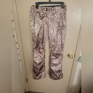 Obermeyer Womens Insulated Shiny Ski Snowboarding Pants Size 6